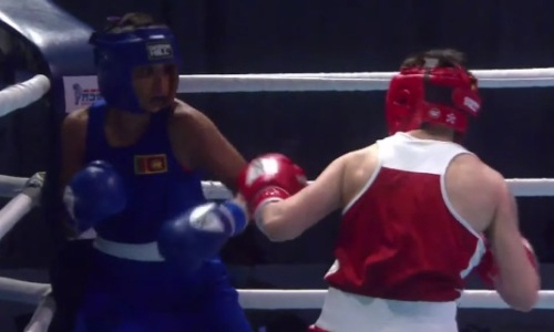 Видео полного боя с тремя нокдаунами и нокаутом двукратной чемпионки мира из Казахстана