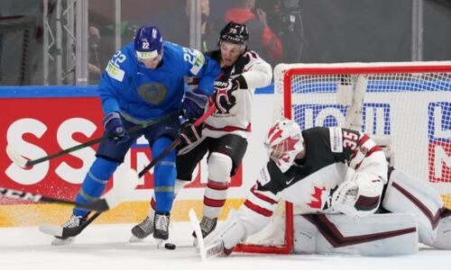 Стало известно, насколько сборная Казахстана перебросала Канаду в концовке матча на ЧМ-2021. Статистика