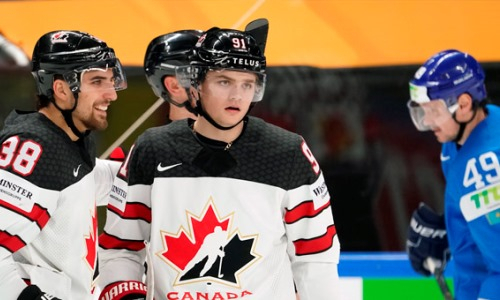 «Мне повезло». Форвард сборной Канады рассказал о победном голе Казахстану