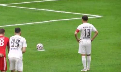 Видео гола Нургалиева матча Премьер-Лиги «Тобол» — «Актобе»