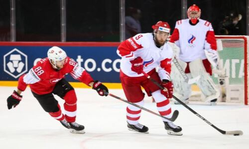 Сборная России одержала крупную победу над Швейцарией и возглавила группу на ЧМ-2021 с участием Казахстана