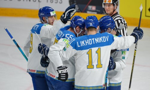 «Барыс» с юмором оценил победу сборной Казахстана со счетом 11:3. Фото