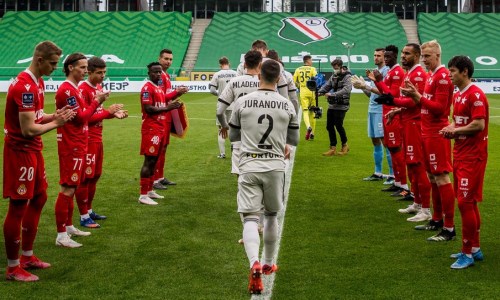 Жуков с «Вислой» устроили «Легии» чемпионский коридор и добились гостевой ничьей. Фото