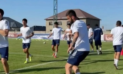 «Ордабасы» показал видео очередной тренировки