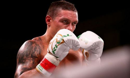 «Все только „бе-бе-бе“». Усик оценил вероятность боя с экс-боксером «Astana Arlans»