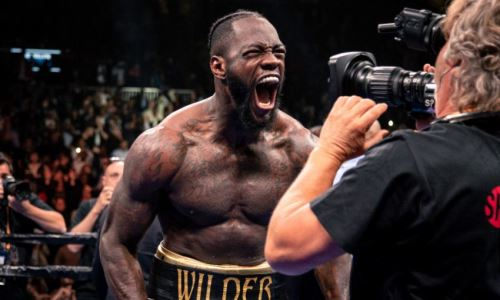 Ждать «баттла» с Усиком? Деонтей Уайлдер пустился в пляс на тренировке. Видео