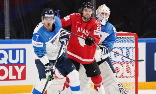 Канада и Финляндия сыграли против Казахстана на чемпионате мира по хоккею
