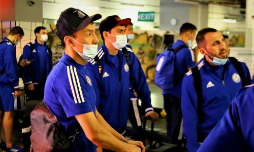 Сборная Казахстана прибыла в Северную Македонию на товарищеский матч