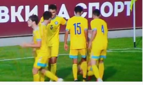 Видео гола сборной Казахстана в ворота Бельгии в отборе на молодежный ЕВРО-2023