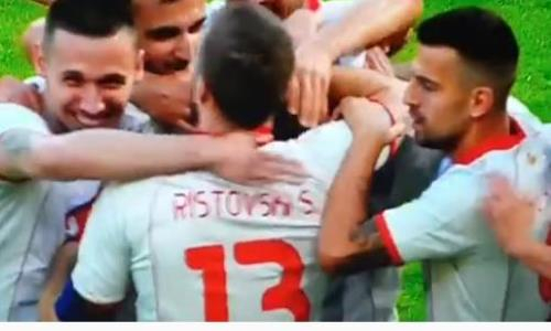 Видео гола Ристовски товарищеского матча Северная Македония — Казахстан