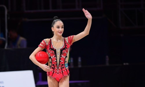 Казахстанская спортсменка завоевала два «серебра» чемпионата Азии по художественной гимнастике