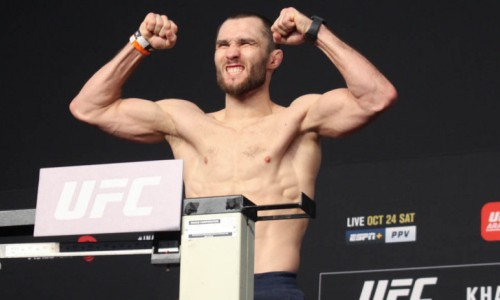 UFC представил официальный постер второго боя Сергея Морозова