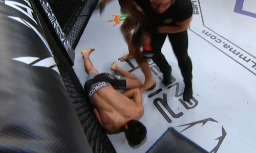 Видео нокаута, или Как Армана Оспанова брутально вырубили в США