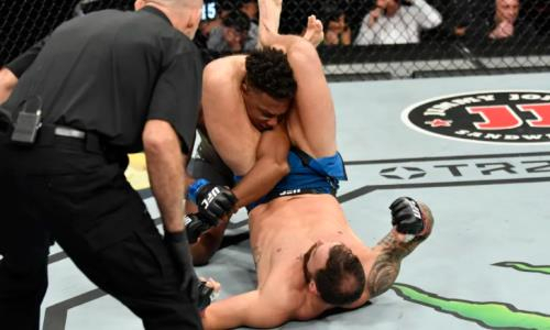 Переломом руки завершился бой на турнире UFC 263. Видео