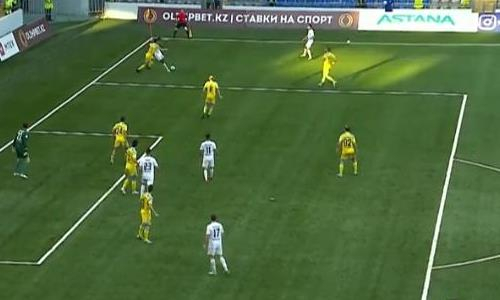 Видеообзор матча Премьер-Лиги «Астана» — «Тобол» 1:1