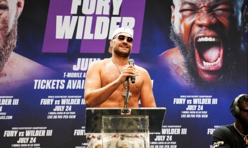 «Будет кровопролитие». Фьюри и Уайлдер сделали заявления на пресс-конференции перед третьим боем
