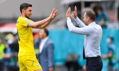 Украина чуть не упустила победу над разгромившей Казахстан сборной на ЕВРО-2020