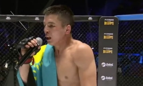 «Я пришел не просто так». Казахстанский боец победил в промоушне Хабиба и попросил титульный бой