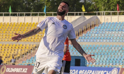 «Ордабасы» проиграл дома «Актобе» из-за гола Юрия Логвиненко