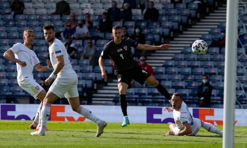 Сборная Хорватии отыгралась и не позволила Чехии одержать вторую подряд победу на ЕВРО-2020