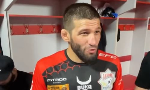 «Лучше было не рисковать». Президент Eagle FC прокомментировал победу нокаутом на турнире в Алматы