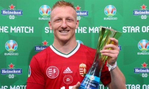 Экс-футболист «Астаны» стал лучшим игроком матча Венгрия — Франция на ЕВРО-2020