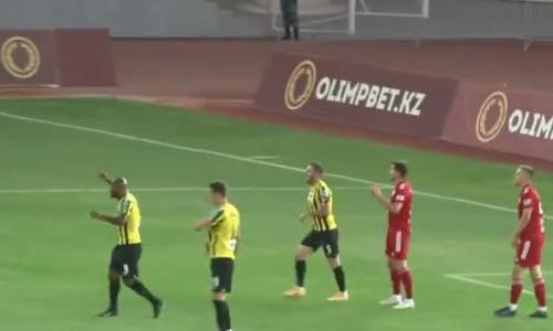 Видео гола Лава матча Премьер-Лиги «Туран» — «Кайрат»