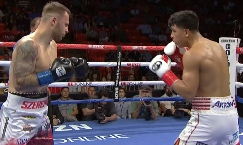 Видео полного боя Мунгия — Шеремета за титул WBO в весе Головкина