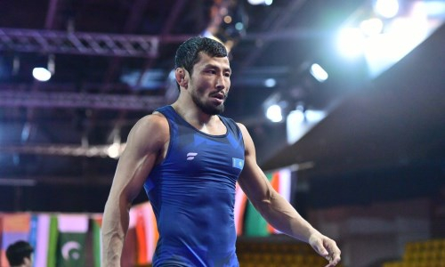 Казахстанец вышел в финал международного турнира по греко-римской борьбе в Турции