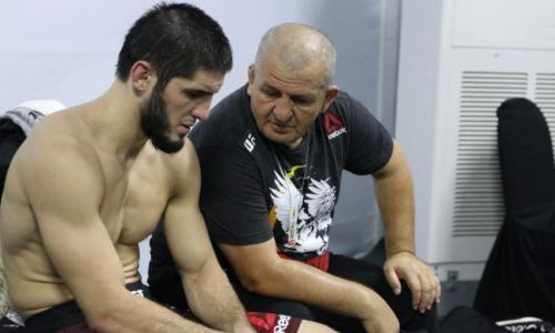 Хабиб Нурмагомедов показал фото отца с Исламом Махачевым