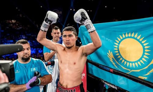 Непобежденный казахстанский боксер показал видео с тренировки в США