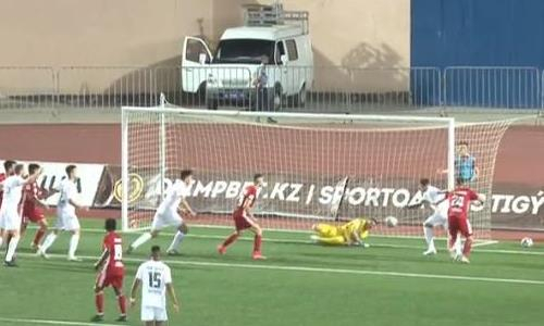 Видео гола Мирошниченко матча Премьер-Лиги «Кайсар» — «Тобол»