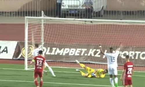 Видео гола Асранкулова матча Премьер-Лиги «Кайсар» — «Тобол»