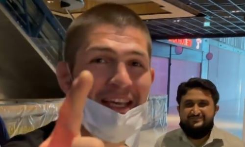 «Хасбулла прибьёт тебя!» Хабиб Нурмагомедов обратился к экс-чемпиону UFC. Видео