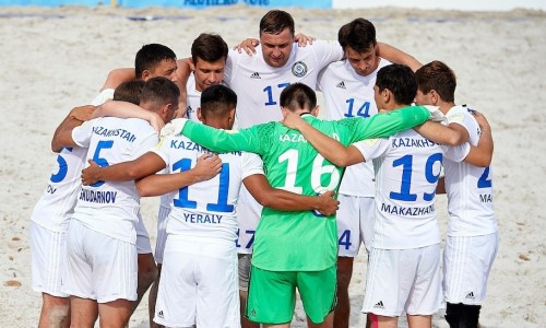 Сборная Казахстана по пляжному футболу разгромлена Турцией в отборе на ЧМ-2021