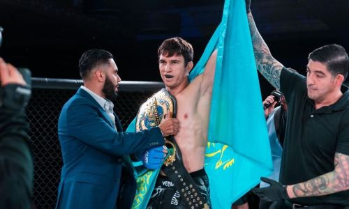 Казахстанский чемпион претендующий на попадание в UFC назвал точную дату своего следующего боя