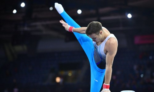 Казахстанский гимнаст завоевал «серебро» на этапе Кубка мира по спортивной гимнастике