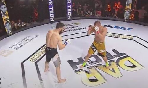 Видео боя Рафиков — Кудайбергенов, или Как чемпион остался без титула NFC