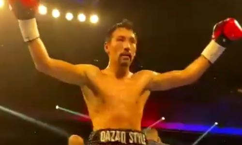 «Очень опасный». Жанибека Алимханулы официально признали угрозой в весе Головкина