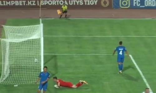 Видео гола Механовича матча Премьер-Лиги «Ордабасы» — «Жетысу»