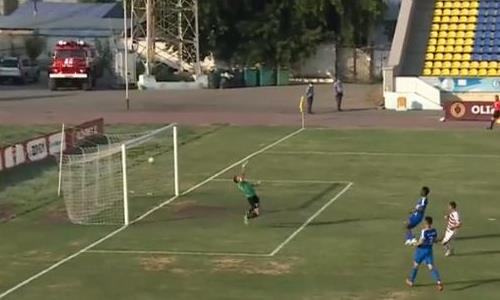 Видео гола Швырева матча Премьер-Лиги «Акжайык» — «Тараз»