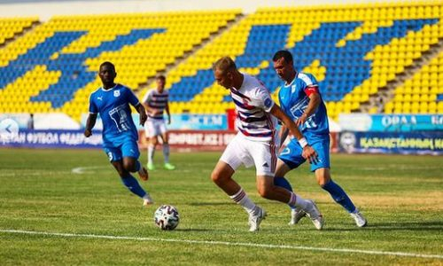 Фоторепортаж с матча Премьер-Лиги «Акжайык» — «Тараз» 3:0