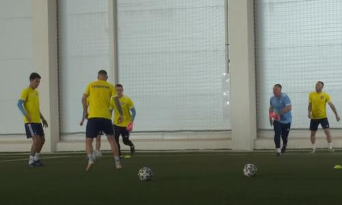 КФФ опубликовала видео тренировки сборной Казахстана в Нур-Султане