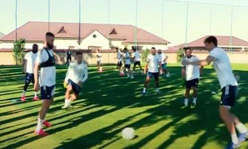 «Ордабасы» опубликовал видео тренировки перед матчем с «Жетысу»