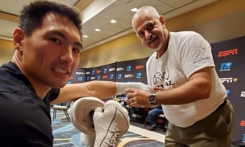 «Боец элитного уровня». Катмен Ломаченко похвалил Жанибека Алимханулы