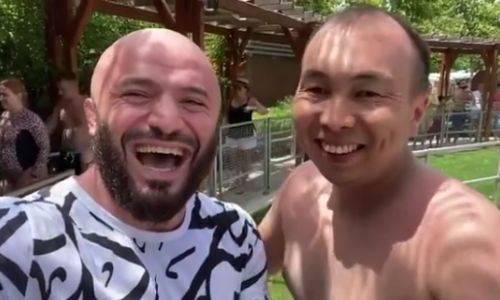 Магомед Исмаилов убил шуткой с обычным казахстанцем. Видео