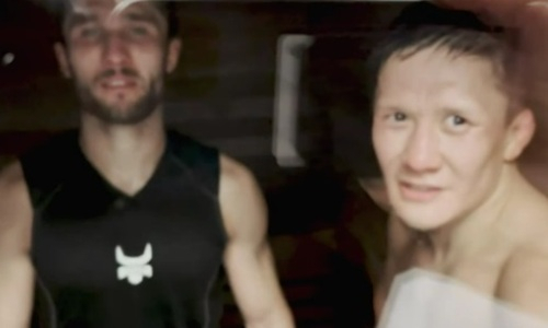 «35 минут? Звери!». Морозов и Жумагулов сгоняли вес в сауне перед боями в UFC. Видео