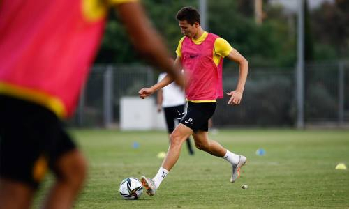 «Кайрат» провел первую тренировку в Израиле. Фото