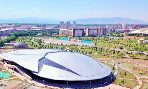 В Талдыкоргане состоялось торжественное открытие олимпийского бассейна