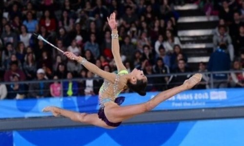 Казахстанские гимнастки выступили на международном турнире в Минске
